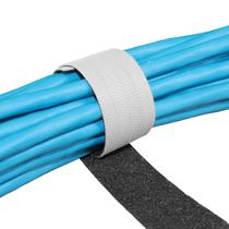 tiras autocolantes Slim Fita Dupla Face 3 Metros x 19mm HLCB19x3,65BG - Cinza