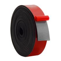 Tiras de borracha DOBTIM Neoprene sólido com adesivo 1,6 mm x 2,54 cm