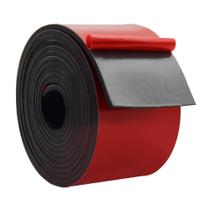 Tiras de borracha DOBTIM Solid Neoprene com adesivo de 3 cm de largura