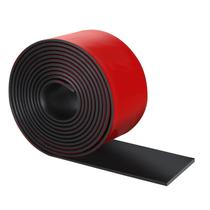 Tiras de borracha Heonay Solid Neoprene com adesivo de 3 cm x 0,3 cm Tiras de borracha Heonay Solid Neoprene com adesivo de 3 cm x 0,3 cm