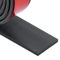Tiras de borracha Kikerike Neoprene com adesivo de 1 cm x 0,5 cm x 3 m