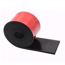 Tiras de borracha TEKDOE Neoprene com 0,6 cm de espessura 7,6 cm de largura e 1,5 m de comprimento Tiras de borracha TEKDOE Neoprene com 0,6 cm de espessura 7,6 cm de largura e 1,5 m de comprimento