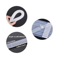 Tiras De Cola Térmica De 15mm E 10mm De Largura, 20 Peças De Adesivo Termofusível EVA Para Reparo E