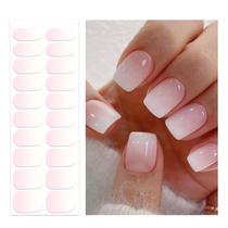 Tiras de Gel para Unhas Oauee Rosa Degradê com Cura em Luz UV
