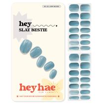 Tiras de Gel Semi Curadas para Unhas Postiças heyhae Azul Sem LED