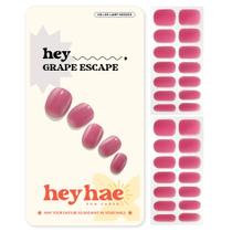Tiras de Gel Semi-Curado para Unhas Postiças Heyhae Grape Escape