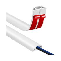 Tiras De Gestão De Cabos Flexíveis De 1m, Protetores De Cabos Anti-Estilo Para Pisos De Escritórios