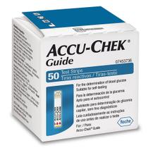 Tiras de Glicemia Accu-Chek Guide com 50 unidades Tiras de Glicemia Accu-Chek Guide com 50 unidades