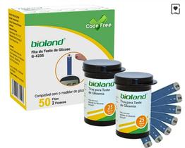 Tiras de Glicemia Bioland G-423S 50 Unidades Tiras de Glicemia Bioland G-423S 50 Unidades