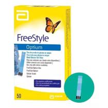 Tiras De Glicose Freestyle Optium Controle 50 Unidades Tiras De Glicose Freestyle Optium Controle 50 Unidades