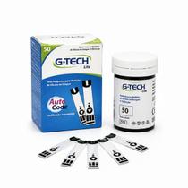 Tiras de glicose g-tech lite com 50 unidades