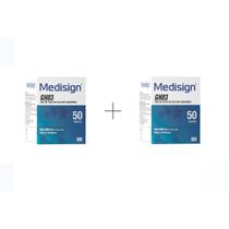 Tiras de Glicose Medisign GH83 100 Unidades Resultado Rápido e Confiável Tiras de Glicose Medisign GH83 100 Unidades Resultado Rápido e Confiável