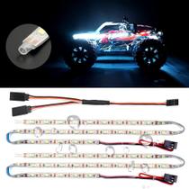 Tiras de luz LED impermeáveis elechawk para carros RC, caminhões e barcos