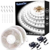 Tiras de luz LED RadiantFlux 2x3m 24V reguláveis brancas Tiras de luz LED RadiantFlux 2x3m 24V reguláveis brancas
