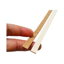 Tiras De Madeira De Bambu Azul Carbono Para Decoração De Casa, 50 Peças, DIY, Feitas À Mão