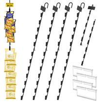 Tiras de mercadorias suspensas Ngdiluxury Chip Display Rack 32cm Tiras de mercadorias suspensas Ngdiluxury Chip Display Rack 32cm