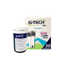 Tiras de Teste G-Tech Vita 50 unidades Tiras de Teste G-Tech Vita 50 unidades