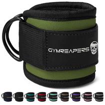 Tiras de tornozelo Gymreapers para Cable Machine Kickbacks Green Tiras de tornozelo Gymreapers para Cable Machine Kickbacks Green