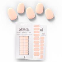 Tiras de unhas de gel edamani, gel instantâneo 100% real totalmente curado Tiras de unhas de gel edamani, gel instantâneo 100% real totalmente curado