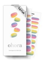 Tiras de unhas de gel semi-curadas Ohora N Pastel Yellow Ombre Tiras de unhas de gel semi-curadas Ohora N Pastel Yellow Ombre