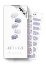 Tiras de unhas de gel semicuradas Hohora N Afterglow Blue Glitter Tiras de unhas de gel semicuradas Hohora N Afterglow Blue Glitter