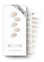 Tiras de unhas de gel Sohora Semi Curred N Sparkle Glam Nude com UV/LED Tiras de unhas de gel Sohora Semi Curred N Sparkle Glam Nude com UV/LED