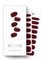 Tiras de Unhas em Gel Sohora Semi-Curadas - Bordô Clássico Tiras de Unhas em Gel Sohora Semi-Curadas - Bordô Clássico