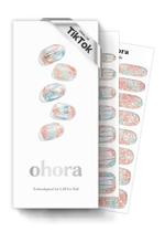 Tiras de unhas em gel Sohora Semi-Curadas em Newtron No.1 brancas Tiras de unhas em gel Sohora Semi-Curadas em Newtron No.1 brancas