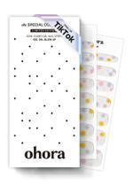Tiras de unhas em gel Sohora Semi Curred N Daisy Disco Rainbow Tiras de unhas em gel Sohora Semi Curred N Daisy Disco Rainbow
