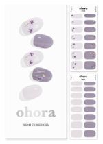 Tiras de unhas em gel Sohora Semi Curred N Dancing Flower com acesso. Tiras de unhas em gel Sohora Semi Curred N Dancing Flower com acesso.