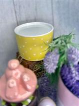 Tiras Decorativas Amarela Corações M com 5un. Rizzo Confeitaria