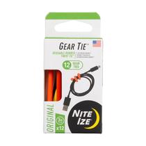 Tiras giratórias de borracha reutilizáveis Nite Ize Original Gear Ties Tiras giratórias de borracha reutilizáveis Nite Ize Original Gear Ties