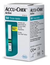 Tiras Glicose Accu-Chek Active 50 Un: Precisão Rápida