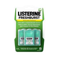 Tiras Listerine Freshburst Pocketpaks para Purificação do Hálito