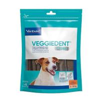 Tiras Mastigáveis VeggieDent Fresh para Cães Virbac - Cães de 5 a 10kg Tiras Mastigáveis VeggieDent Fresh para Cães Virbac - Cães de 5 a 10kg