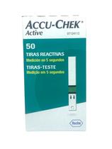 Tiras Medidor Glicemia Accu Check Active 50 Unidades