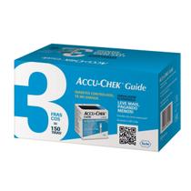 Tiras Medidor Glicemia Accu Check Guide 150 Unidades Tiras Medidor Glicemia Accu Check Guide 150 Unidades