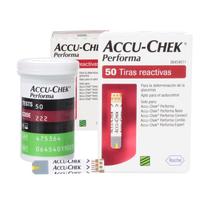 Tiras Medidor Glicemia Accu Check Performa 50 Unidades