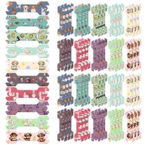 Tiras Nasais ElasignShopo para Crianças 40 unidades 4,4x1,4cm com Estampa de Animais Tiras Nasais ElasignShopo para Crianças 40 unidades 4,4x1,4cm com Estampa de Animais