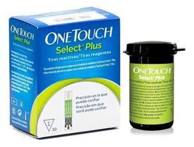 Tiras One Touch Select Plus - Caixa Com 50 Tiras Reagentes C Tiras One Touch Select Plus - Caixa Com 50 Tiras Reagentes C