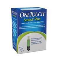Tiras OneTouch Select Plus 25 Unidades