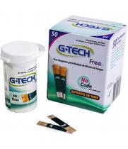 Tiras para Medir Glicose G-TECH Free - 50 unidades