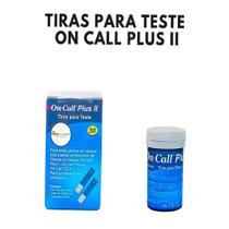 Tiras Para Medir Glicose On Call Plus Ii Com 50 Unidades