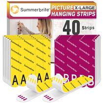Tiras para pendurar fotos Summerbrite Heavy Duty XL 20 pares