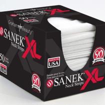 Tiras para Pescoço Graham Sanek XL Macias e Absorventes Pacote com 50 Unidades