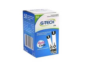 Tiras Reagente G-tech Lite 50 Fita