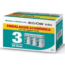 Tiras Reagentes Accu-Chek Active 3x50 Unidades