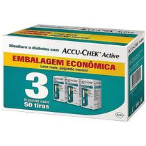 Tiras Reagentes Accu-Chek Active Roche Kit com 150 unidades