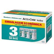 Tiras Reagentes Accu-Chek Active Roche Kit com 150 unidades