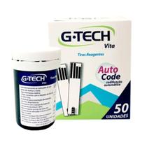 Tiras Reagentes de Glicose GTech Vita 50 UNDS